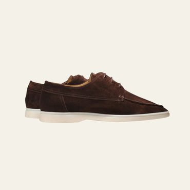 The Rive Droite Boat Loafers Chocolate