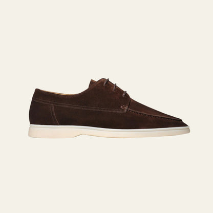 The Rive Droite Boat Loafers Chocolate