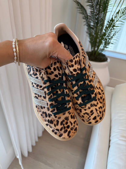 Leopard Swarovski Adidas Original Gazelle
