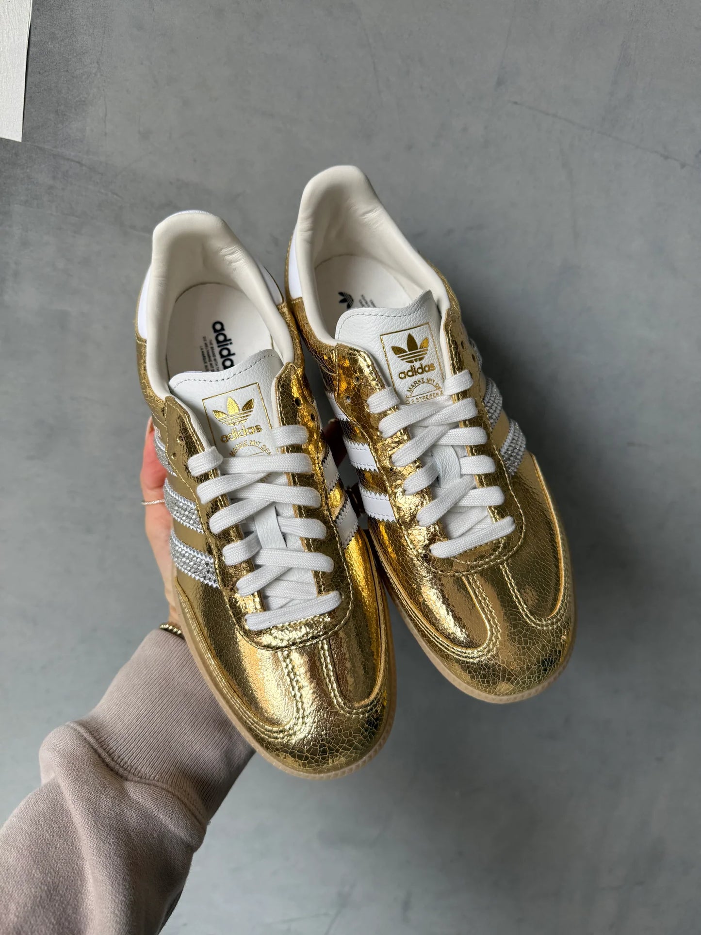 Leopard Swarovski Adidas Original Gazelle